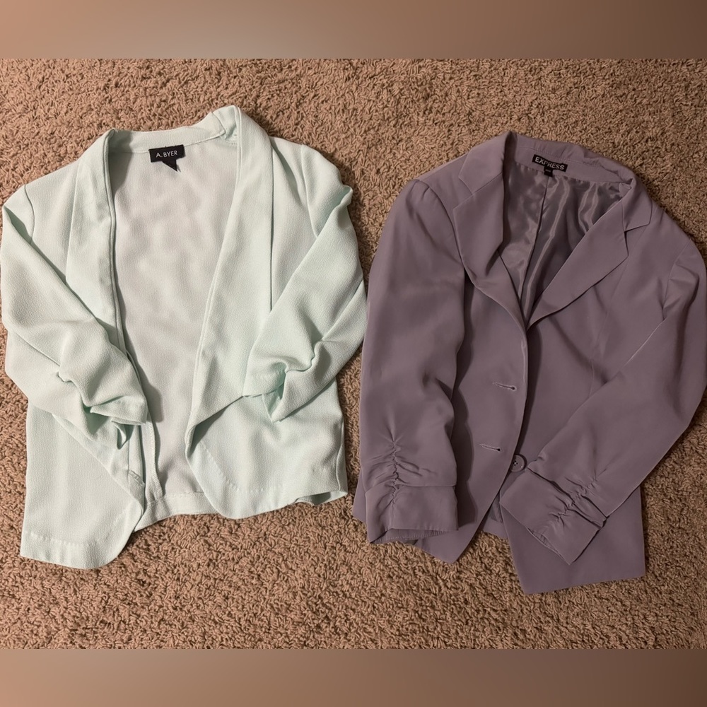 Bundle of Two - 3/4 Sleeve Blazers